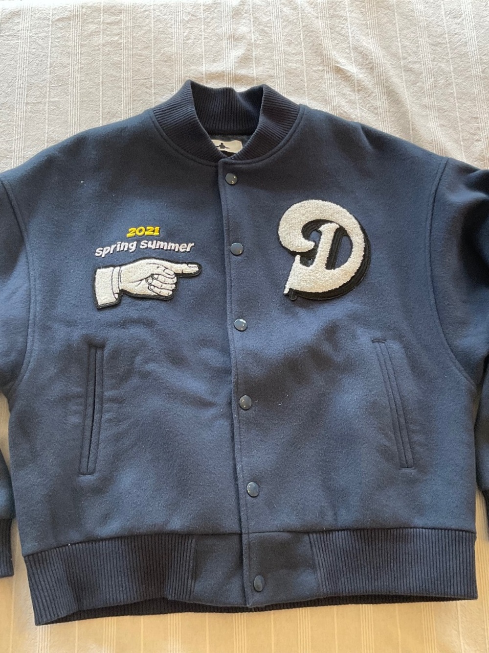 Doncare City View Collage Varsity Jacket